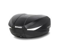 Bauletto Shad Expandible Hasta 58 Litros Carbono Look Código SH58X Negro
