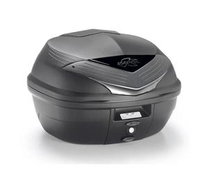 BAULETTO UNIVERSAL KAPPA K355NT Monolock 35 Litros Negro Para MOTO SCOOTER