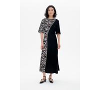 Baum und Pferdgarten Anabel Dress Black Whisper Zebra Talla: 40 | Vestidos Maxi Outlet | Mujer | Negro