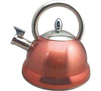 BAUMALU 342782 - Tetera eléctrica Acero Inoxidable Cobre, 22,5 x 22,5 x 22 cm