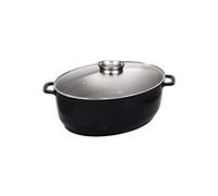 BAUMALU 382931 Cazuela, Cobre, Negro