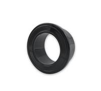 Baumaxxe Manguito PVC-U con brida 50 mm I Manguito de encolar interior Ø 50 para tubo PVC Ø 50 I Racor de repuesto para válvula de bola y válvula antirretorno I bm213