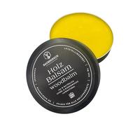 Baumhirsch Bálsamo de madera natural incolora, cera de abejas y aceite de linaza, cera de abejas y aceite de linaza, abrillantador de muebles para tablas de cortar, madera y muebles, 100% natural y