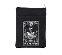 BAUNA The Reader - Funda de libro inspirada en el lector de tarjetas del tarot, cubierta de libro de regalo, regalo para amantes de los libros, regalo de lectura, regalo de romance gótico, bolsa con