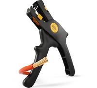 BAURIX® AKURA® [0,5-6 mm²]- Pelacables Electricista Profesional de gama alta con ajuste automático de cable y cortador de cables, pelacables de precisión, herramienta eléctrica, pelacables automático