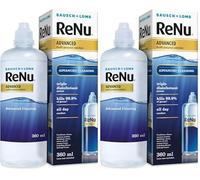 Bausch + Lomb ReNu ADVANCED Solución Única 360ml para lentes de contacto blandas (Paquete de 2)