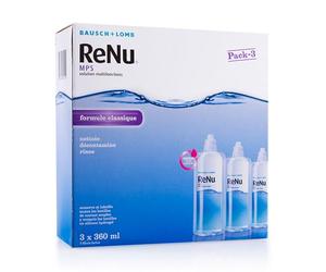 Bausch + Lomb ReNu MPS Solución Multifunciones Lote de 3 x 360 ml