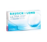 BAUSCH + LOMB ULTRA lentillas mensuales esféricas, 6 unidades / 8.5 BC / 14.20 DIA / -02,50