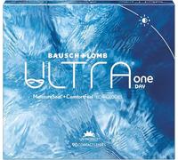 BAUSCH + LOMB ULTRA ONE DAY lentillas diarias esféricas, 90 unidades / 8.6 BC / 14.20 DIA / +02,50 (Positivo)