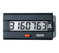 bauser 3810.3.1.7.0.2 Contador de tiempo o de impulsos digitale- novedad. Solución Twin Dim. instalación 45 x 22 mm