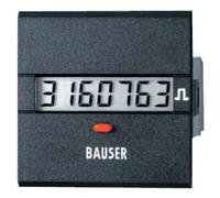 bauser 3811.3.1.7.0.2 Contador de tiempo o de impulsos digitale- novedad. Solución Twin Dim. instalación 45 x 45 mm