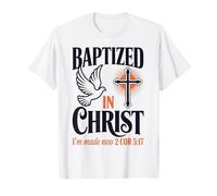 Bautismo cristiano Regalos Renovación Espiritual Camiseta