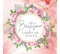 bautismo: Decorado con hermosas hojas de acuarela |: Para 100 invitados y sus mensajes