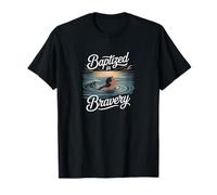 Bautismo inspirador Fe cristiana Empoderamiento Bautizado Camiseta