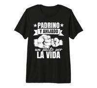 Bautizo Padrino Y Ahijado Un Pacto por La Vida Camiseta Premium