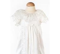 Bautizo Vestidos de novia grace-estelle en marfil encaje y satén blanco no bow Talla:68/74, 6-11 months, chest 19,5 in.