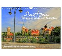 Bautzen mit seinen schönsten Ansichten (Wandkalender 2026 DIN A4 quer), CALVENDO Monatskalender: Bautzen mit seinen schönsten Ansichten, Das ... auf die Spree die bis nach Berlin fließt.
