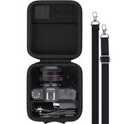 Baval Funda para cámara compatible con cámara VJIANGER/VETEK/NIKICAM 4K, funda de transporte para cámara de vlogging 4K y accesorios (funda negra)