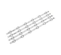 BAVALU Nuevo 4 unids/Kit de Tiras de for iluminación Trasera for LG 49 TV 49UJ651V 49UV340C UB 49UJ6500 UB LC490DGG 6916L 2862A 6916L 2863A V17 49 L1 V17 49 R1