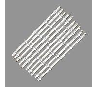 BAVALU Nuevo Kit 10 Uds R1 L1 R2 L2 Tira de LED for iluminación Trasera Compatible con LIG LC420DUE 6916L-1214A 6916L-1215A 6916L-1216A 6916L-1217A