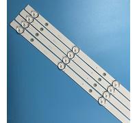 BAVALU Tira de LED for iluminación Trasera 9 lámpara for Sistema Centek CT-8250 UHD K50DLX9US MS-L1255 V7 CX500DLEDM PU50S7XL HL-00500A30-0901S-04