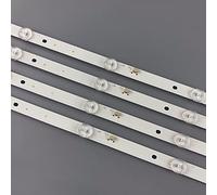 BAVALU Tiras JS-D-JP50DM-101EC (00608) R72-50004-029 for BBK 50 TV 50LEM-1043FTS2C D50-M30 V500DJ6-QE1 4 Piezas/Kit