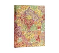Bavarian Wild Flower (Brocaded Paper) Ultra 12-month Day-at-a-Time Dayplanner 2024