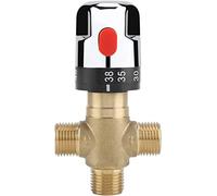 Baverta Válvula mezcladora termostática - Control del termostato del lavabo de la tubería de temperatura del agua de latón