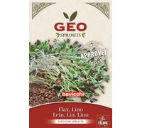 Bavicchi Semillas para Germinados de Lino Bio - 80 g Bavicchi