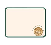 Bavokon Debajo La Cafetera,Antideslizante Almohadilla Cafetera,Prensador Mat Café,Cojín Café,Alfombra Servicio,Accesorios Cafetera,para Estabilizar La Cafetera Y Proteger La Esa