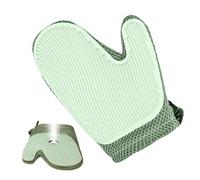 Bavokon Guante Eliminador de para Mascotas,Guantes Para Rocío en Mascotas - Accesorios de Aseo para Eliminación de de Gato Baño Limpieza Sofá Ropa