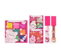 Bavokon Kit de Maquillaje de Viaje - Estuche de Maquillaje Facial Portátil,Kit de para Adolescentes | Para Viaje De Negocios Actividades Al Aire Libre Escuela Novia Esposa Amiga