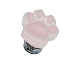 Bavokon Presentador de botones del inodoro, asistencia de botón de descarga del inodoro,Botón luminoso - Protector de uñas largas de Cat Claw, herramienta auxiliar viva para el baño