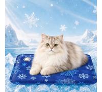Bawetech Alfombra Refrescante para Perros Gatos, 40x50cm Cama Perro Verano | Manta Alfombrilla Refrescante Cojín de Gel Auto Refrigerante Impermeable, Pet Cooling Mat