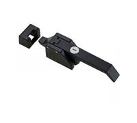 BAWHO DK615 Horno de acero inoxidable/Puerta de refrigerador/gabinetes/manijas de congelador/cerrojos/hebilla, cerradura de puerta de compresión de palanca 1 Uds (Color : Zinc alloy with key)