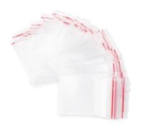 Baxcdyswe 200 PCS Bolsas Plastico Transparente, 40 ×60 mm Bolsas Cierre Zip Autocierre, Bolsitas, Hermeticas Ziplock Bags Reutilizable Bolsa Almacenamiento Cremaller
