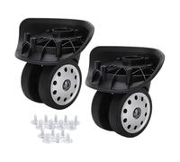 Baxnore 1 Pair A88 PP Pet Suitcase Luggage Casters, Wear Resistant Travel Bags Luggage Casters, Suitcase Trolley Wheel Luggage Caster for Travel Bags