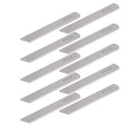 Baxnore 10 piezas de repuesto de cuchillas de corte inferior de Serger industrial, borde de corte suave y afilado de acero duradero para Jack 788 787, accesorios para máquinas de c