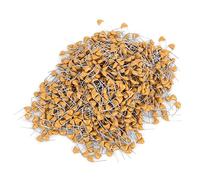 Baxnore 1000 condensadores cerámicos monolíticos de alta precisión y baja pérdida de 47 pF para circuitos electrónicos, 50 V CC, 10% de tolerancia, paso de 5,08 mm, componentes du