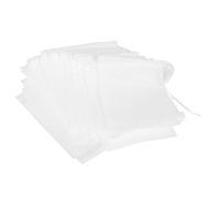 Baxnore 100pcs bolsas de té desechables de 7x9 cm Infusor de filtro de tela no tejido Infusor Drawstring Accesorios de hojas de té seguras para té de hoja suelta Café de té de té p
