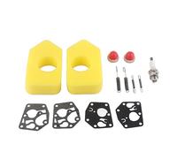 Baxnore 2 paquetes de kit de reparación de cortacésped filtro de aire premium bombilla resorte bujía piezas de repuesto compatibles con Classic Sprint 3.5HP 4.5HP Q45 35 375 40 mot