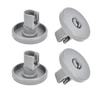 Baxnore 4 piezas de repuesto de rueda de lavavajillas de 40 mm, PP, desgaste de la rueda del estante del lavavajillas, fácil de instalar para AEG Favorit Privileg Zanussi, cocina