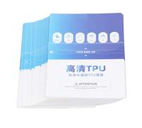 Baxnore 50 piezas de película de TPU Ultra HD, película protectora transparente para teléfono inteligente, reloj, cámara, protector de pantalla, sin burbujas, fácil instalación