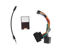 Baxnore Adaptador de arnés de cableado de audio para automóvil con caja Canbus Tecnología CNC de alta precisión Arnés de cables estéreo Plug and Play para F30 F10 X5 E46 E39 E53 Ma