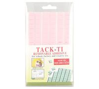Baxnore Adhesivo de masilla pegajosa extraíble para póster, masilla para uñas, adhesivo fuerte para colgar carteles, decoración de uñas, material seguro reutilizable, paquete de 1 (Rosa)