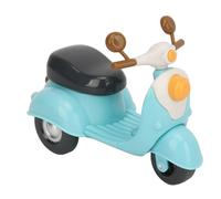 Baxnore Adornos de Escritorio de Motocicleta de hámster pequeño de plástico de Motocicleta simulada, Lindas Ruedas giratorias educativas, Regalo Ideal para Error 2029, cumpleaños f