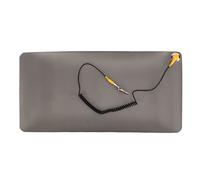 Baxnore Alfombrilla antiestática Superficie de trabajo de goma premium de 3 capas con pulsera para reparación de dispositivos electrónicos Mantenimiento de computadoras Protección