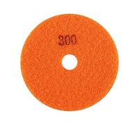 Baxnore Almohadilla de pulido de disco abrasivo de diamante húmedo de 100 mm y 4 pulgadas para piedra de mármol de granito Fuerza de pulido fuerte Acabado suave Material compuesto (300)