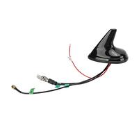 Baxnore Antena de Aleta de Coche Universal ABS Goma FM Am gsm aérea DC12V para Coches Barcos Camiones