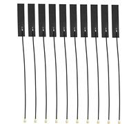 Baxnore Antena Interna Flexible FPC de Alta Ganancia 5dBi para Dispositivos domésticos Inteligentes Módulos de monitoreo Cable RG1 13 Juego de 10 Piezas
